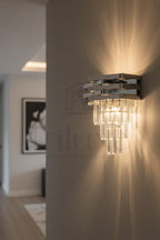 Applique Murale HEXALUX Cristal Moderne Luxe – Luminaire Élégant