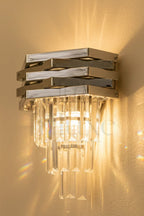 Applique Murale HEXALUX Cristal Moderne Luxe – Luminaire Élégant