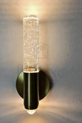 Applique Murale Cristal Noir LED Moderne Luxe – Luminaire Élégant