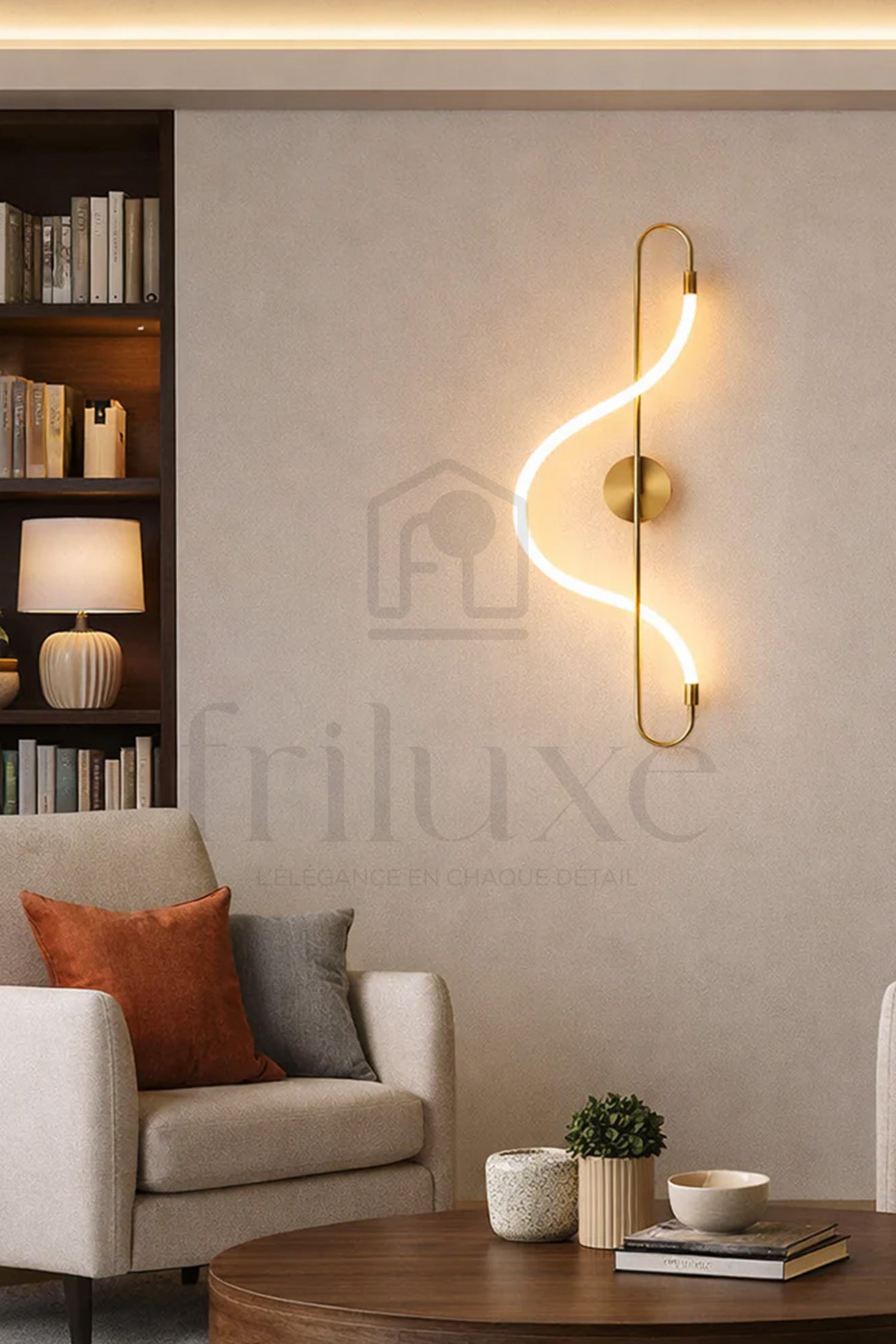 Applique Murale LED 3 Lumières – Design Moderne Acier