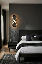 Applique Murale LED Infinity Design Luminaire Moderne Sculptural