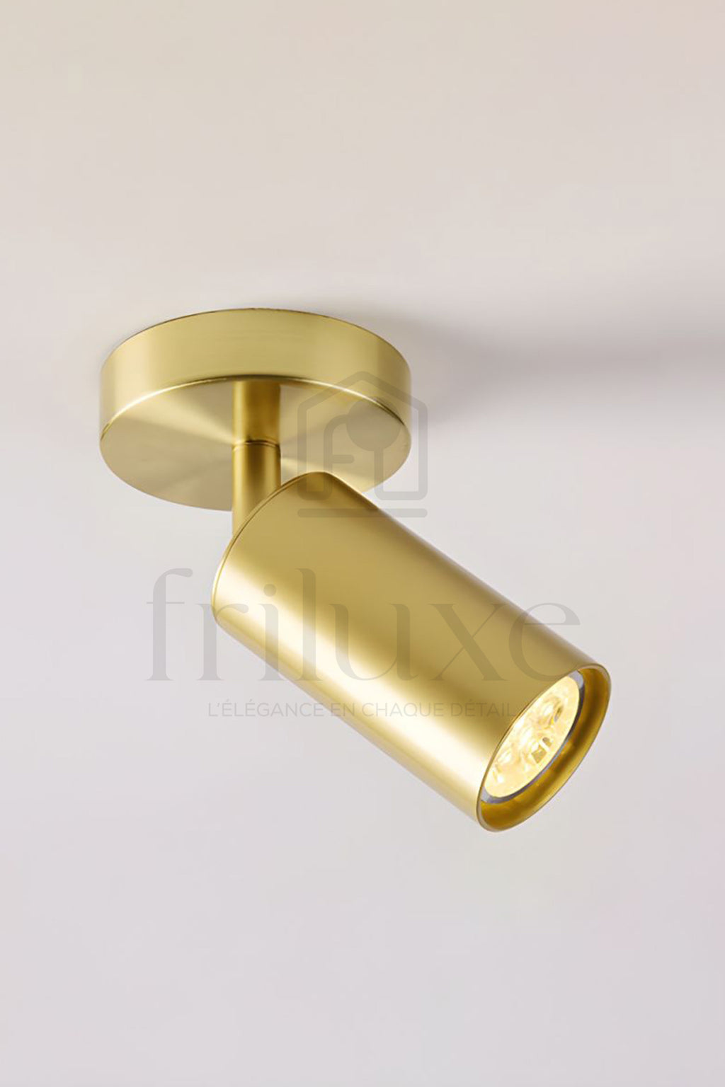 Spot Plafond Or Orientable 360° Design Moderne LED