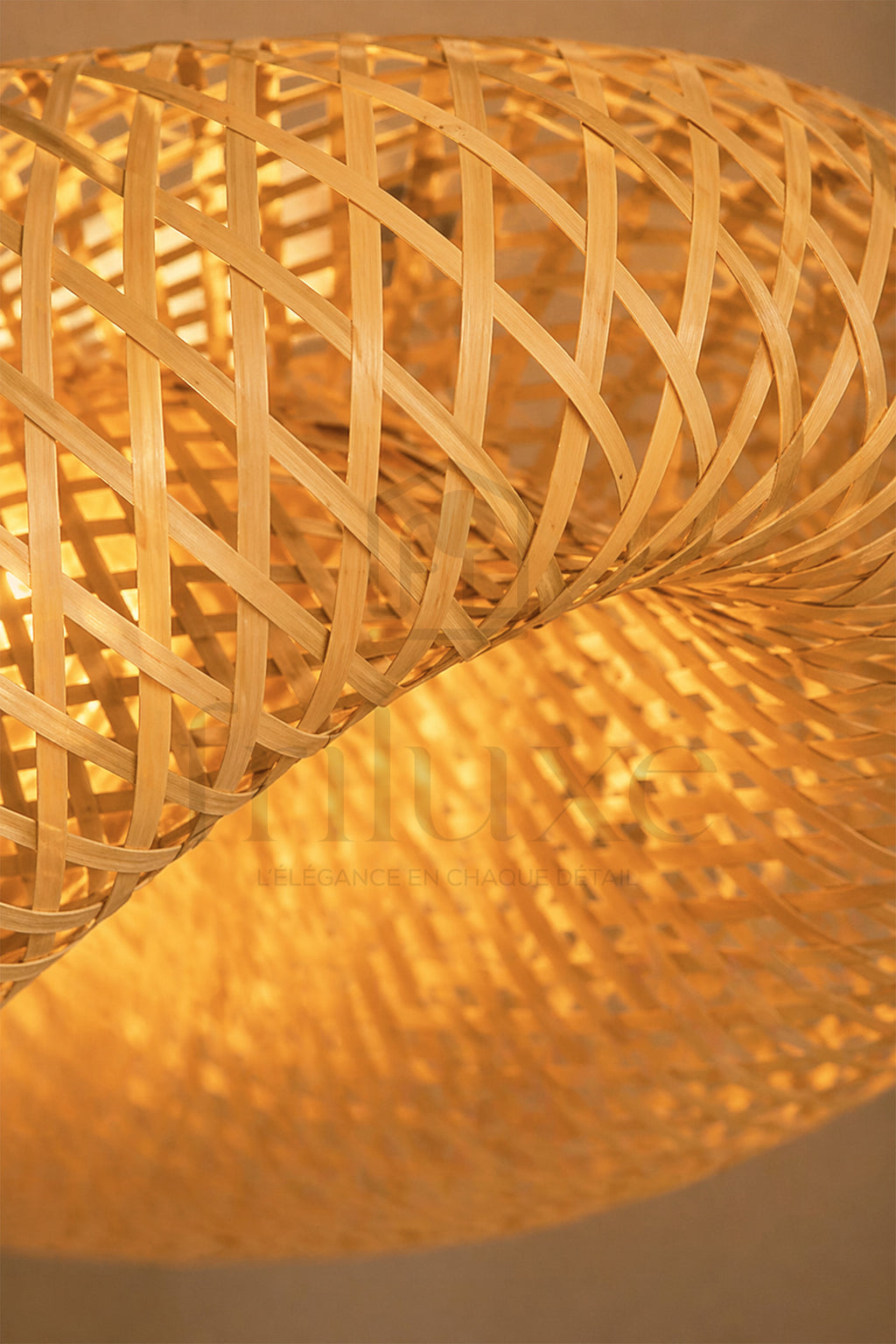 Suspension Bambou TAHITI – Luminaire Naturel Bohème