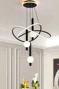 Suspension LED Design Saturne – Moderne & Artistique