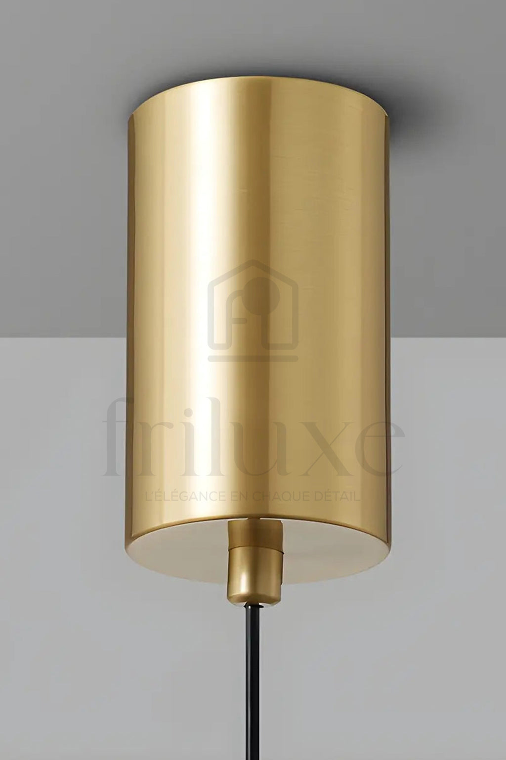 Suspension LED Ruban d’Or – Design Hélice 3 Ambiances