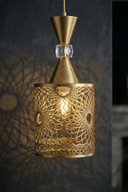 Suspension Orientale FARACHA 3 Lampes – Lustre Moderne Luxe en Métal